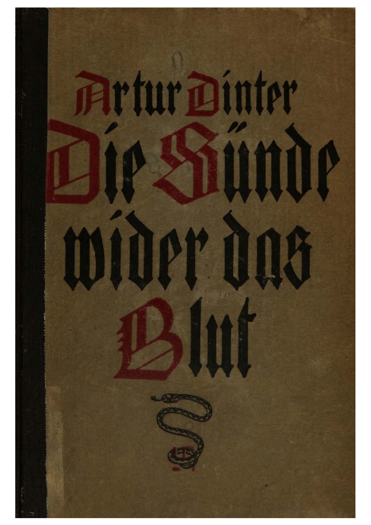 Die Sünde wider das Blut