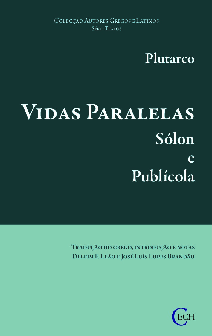 Plutarco. Vidas paralelas: Sólon e Publícola