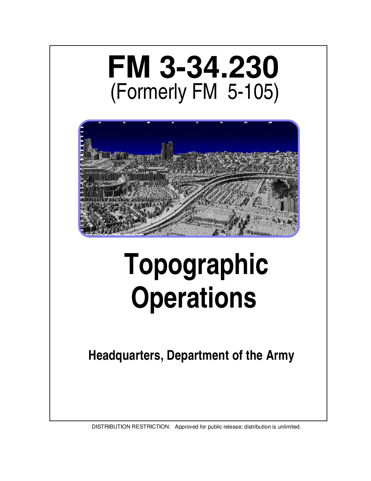 FM 3-34.230 Topographic Operations