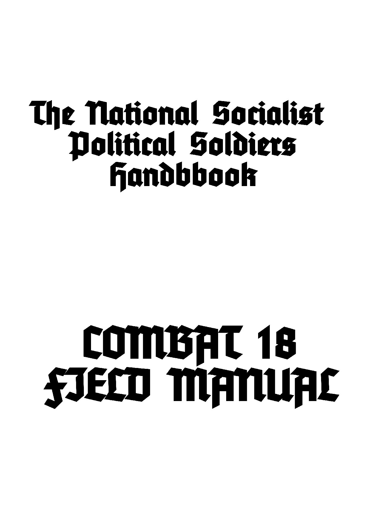 Combat 18 Field Manual