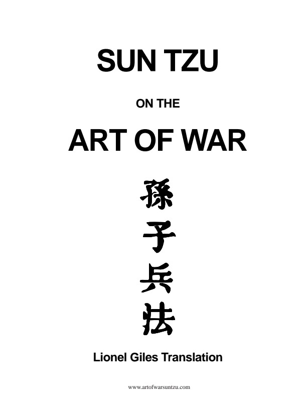 Sun Tzu - Art of War