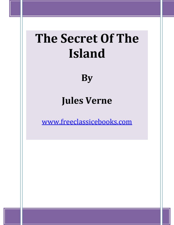 Jules Verne The Secret Of The Island