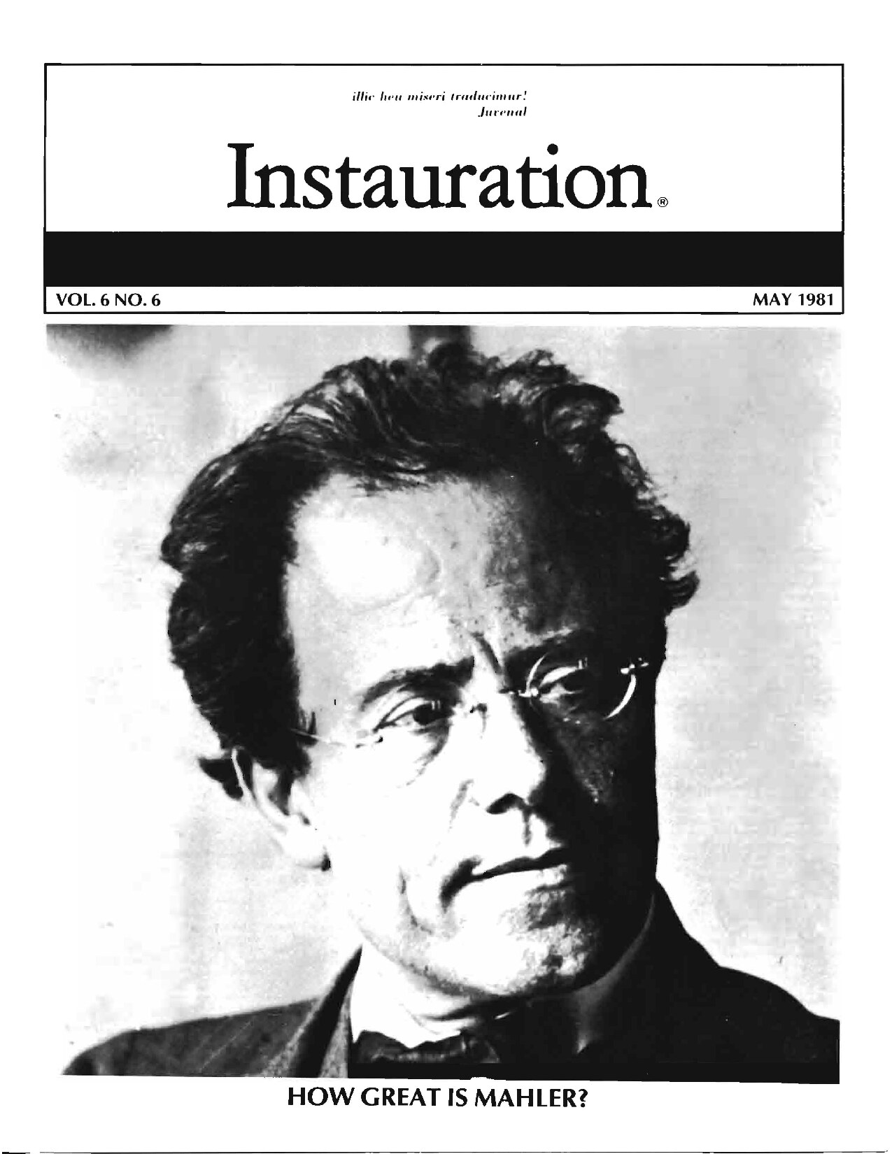 Instauration-1981-05-May-Vol6-No6-pt1