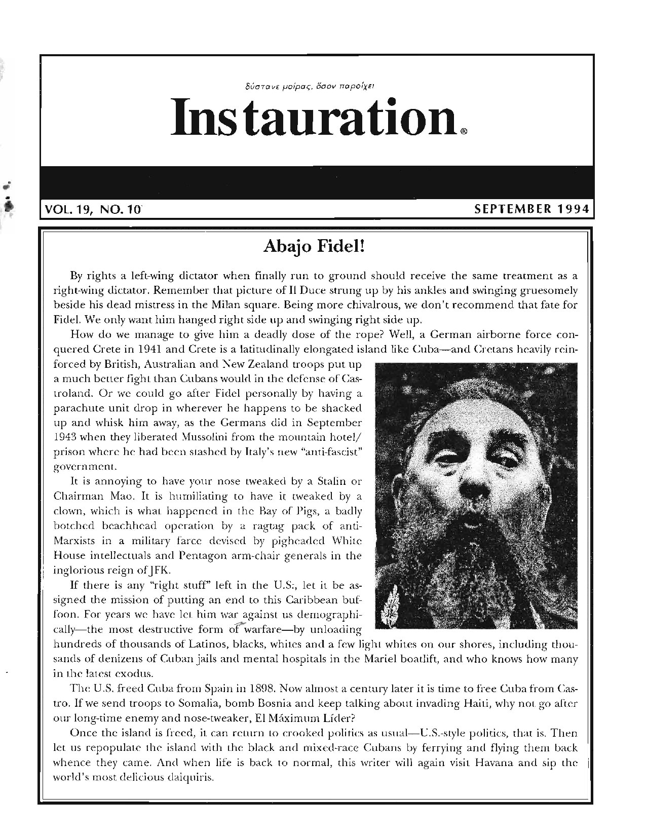 Instauration-1994-September-Vol19-No10