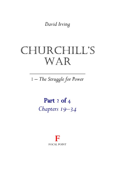 Churchill's War