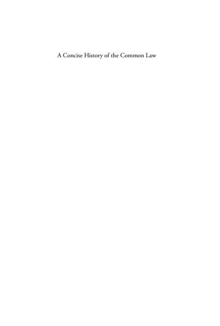 Theodore Plucknett - A Concise History of the Common Law-compressed