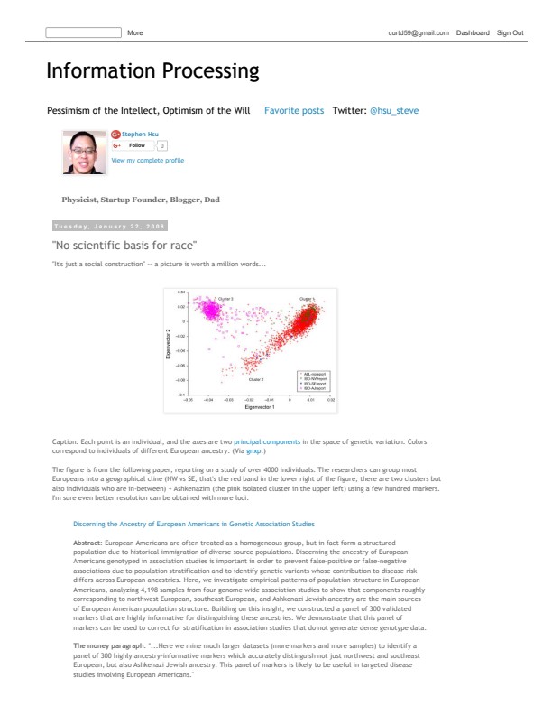 Information Processing_ _No scientific basis for race_