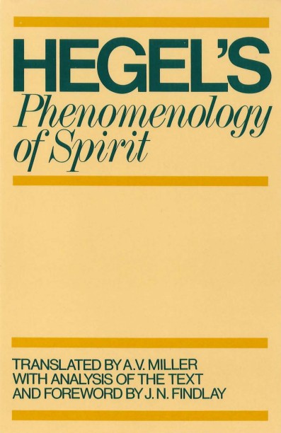 Phenomenology of Spirit